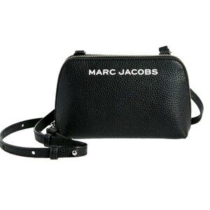 New Marc Jacobs Small Crossbody Pouch Pebble Leather Black
